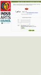 Mobile Screenshot of indusartscouncil.org